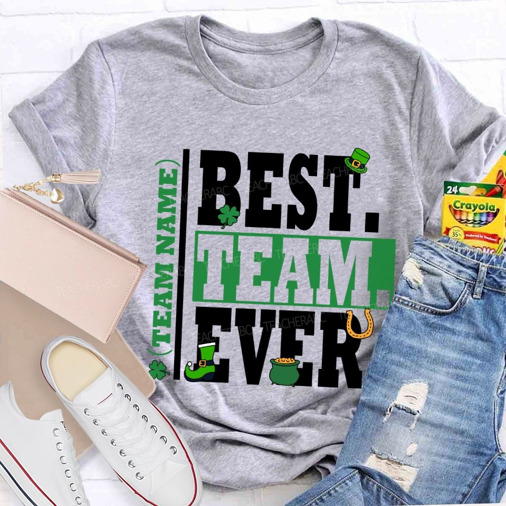Personalized Team Name Saint Patrick'S Day T-Shirt