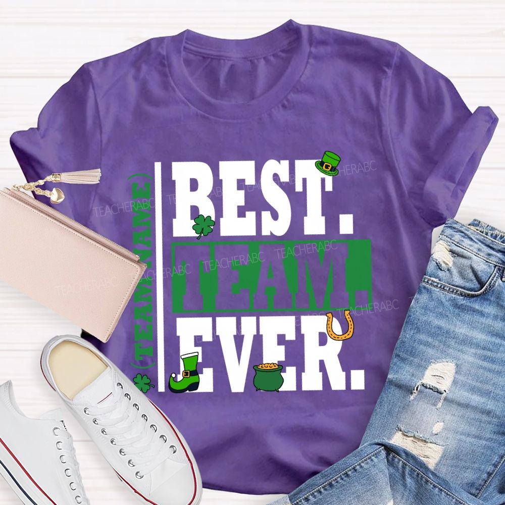 Personalized Team Name Saint Patrick'S Day T-Shirt