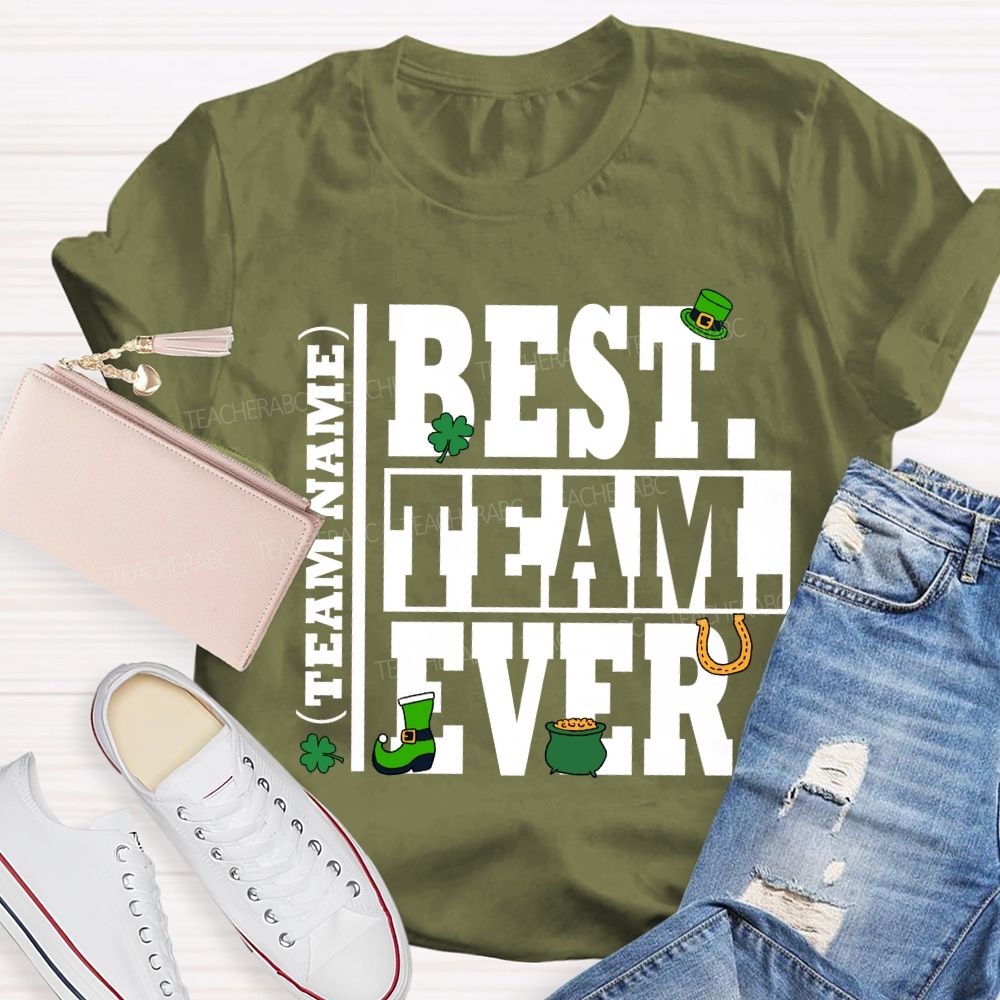 Personalized Team Name Saint Patrick'S Day T-Shirt