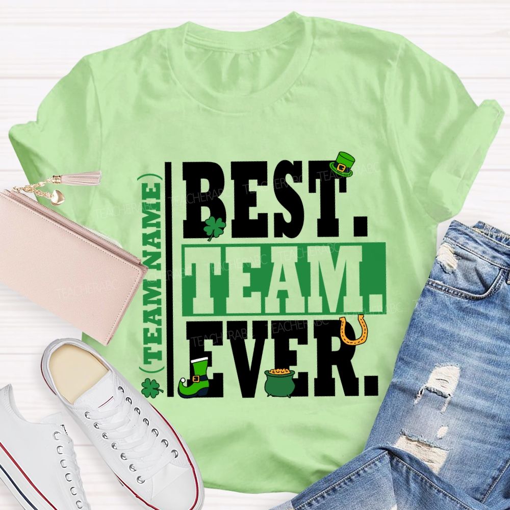 Personalized Team Name Saint Patrick'S Day T-Shirt