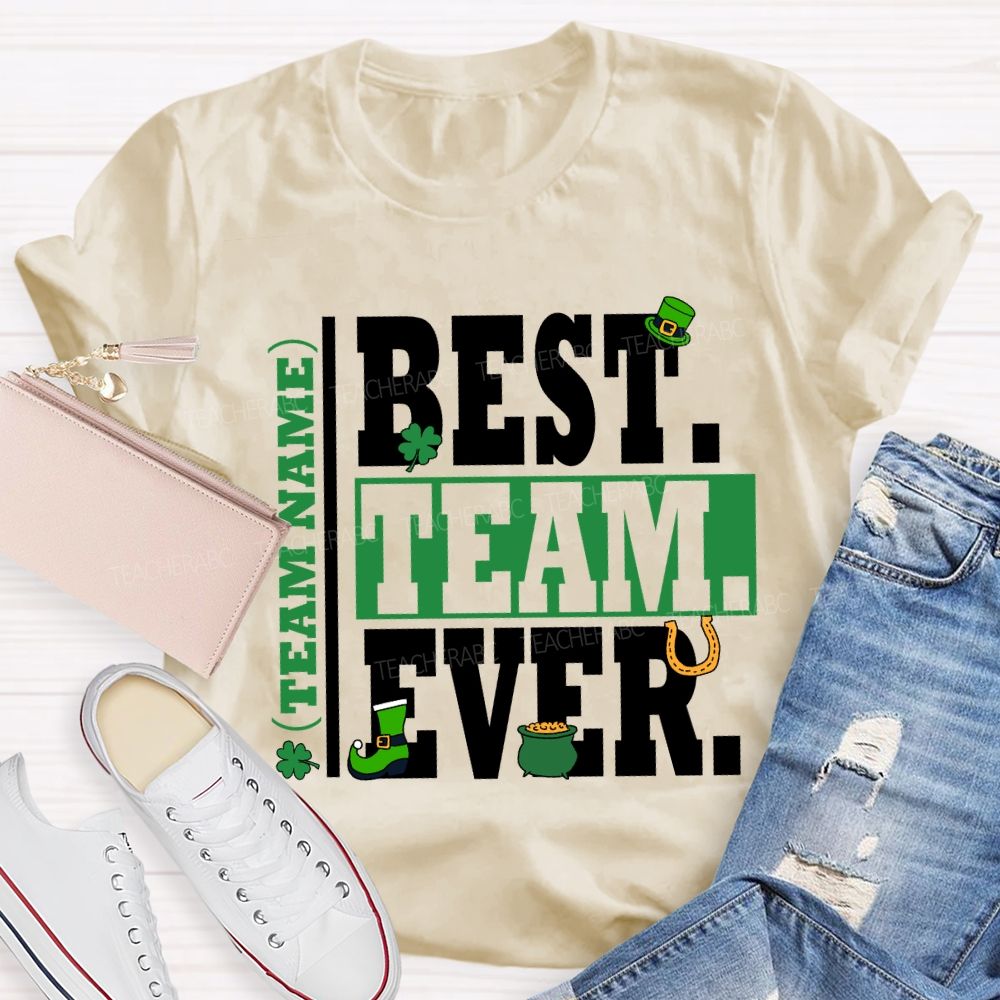 Personalized Team Name Saint Patrick'S Day T-Shirt