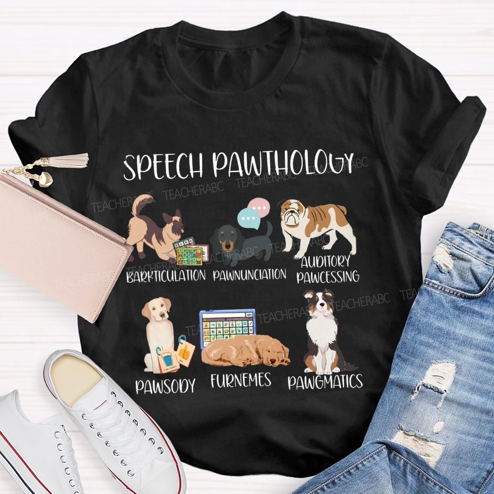 Speech Pathology Prosody Furness Pragmatics Special Education T-shirt