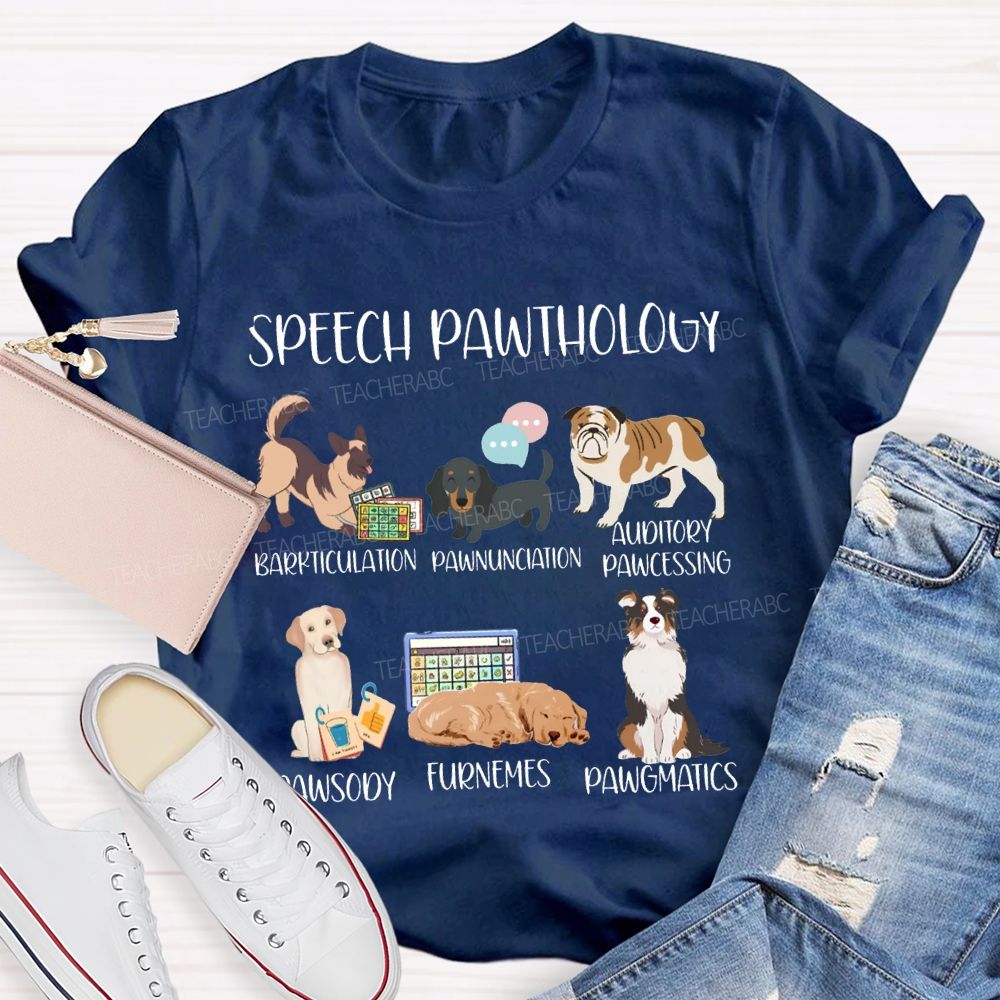 Speech Pathology Prosody Furness Pragmatics Special Education T-shirt