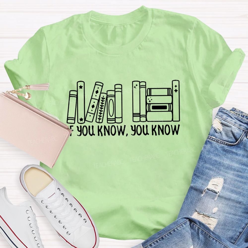 If You Wonk You Know Reading Teacher T-Shirt