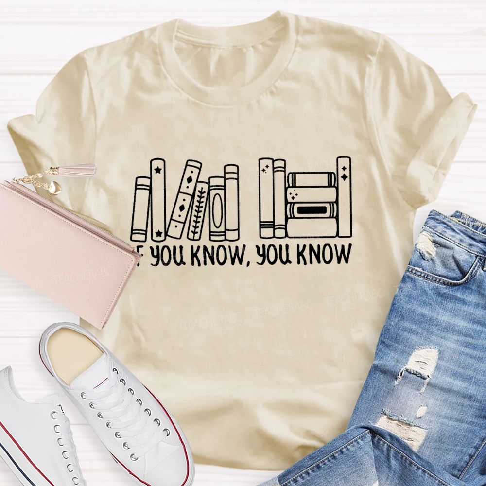 If You Wonk You Know Reading Teacher T-Shirt