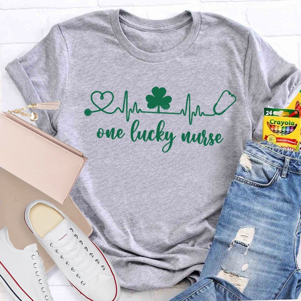 One Lucky Nurse Happy Saint Patrick'S Day T-shirt