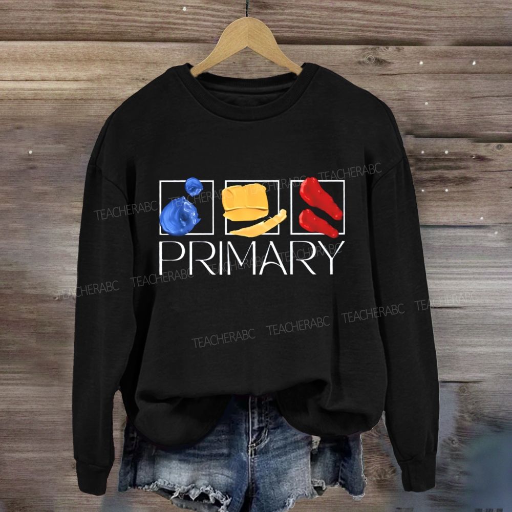 Primary Art Teacher Sweatshirt