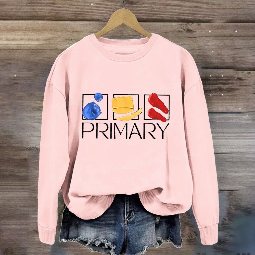 Primary Art Teacher Sweatshirt