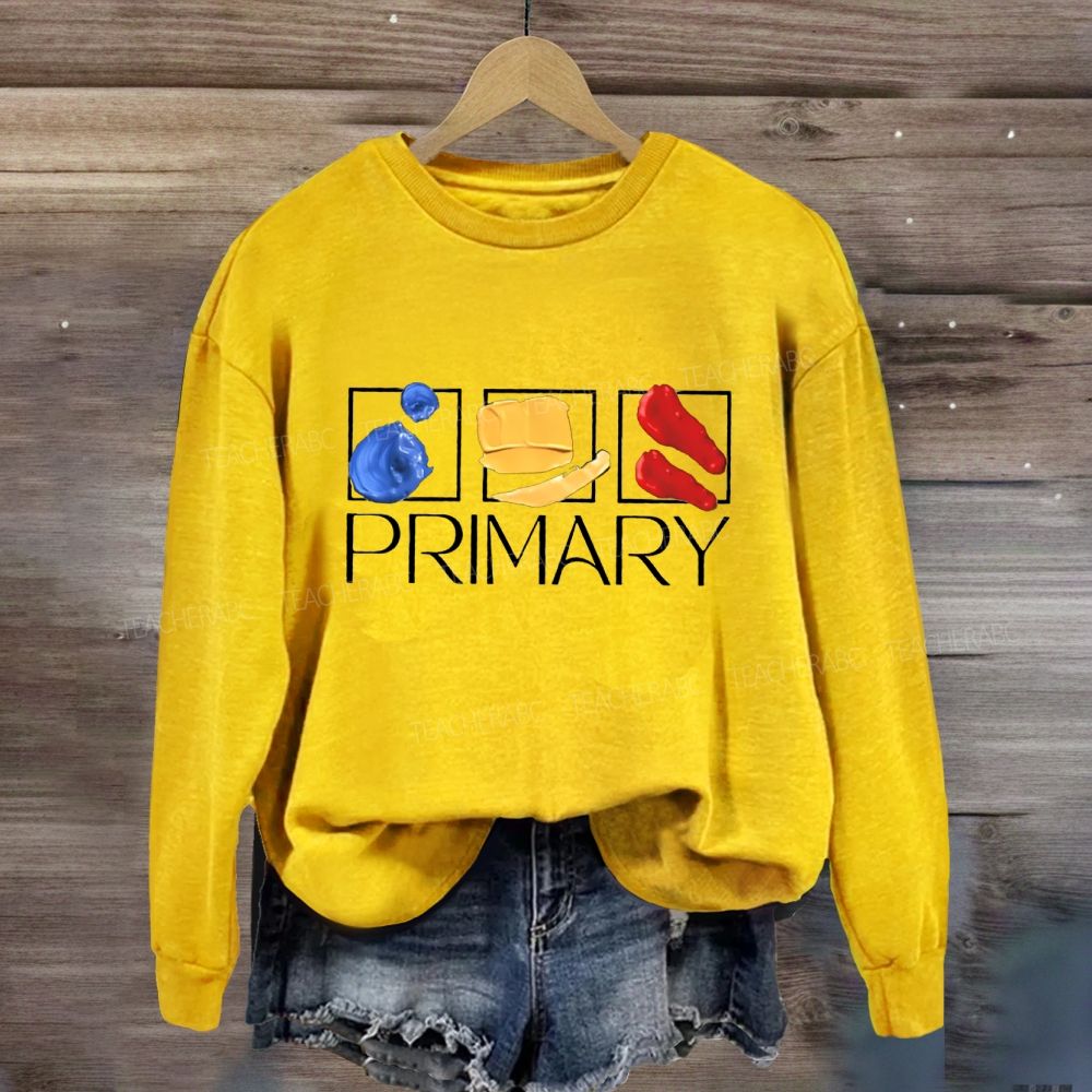 Primary Art Teacher Sweatshirt