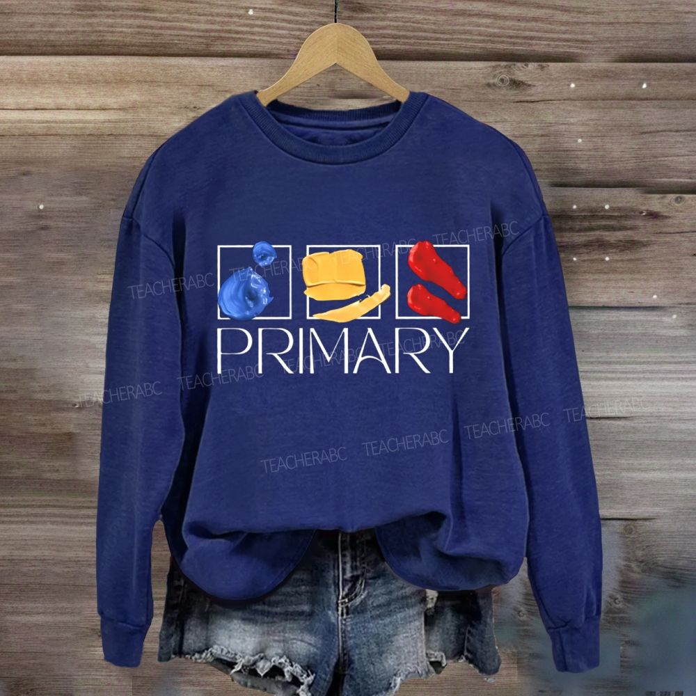 Primary Art Teacher Sweatshirt