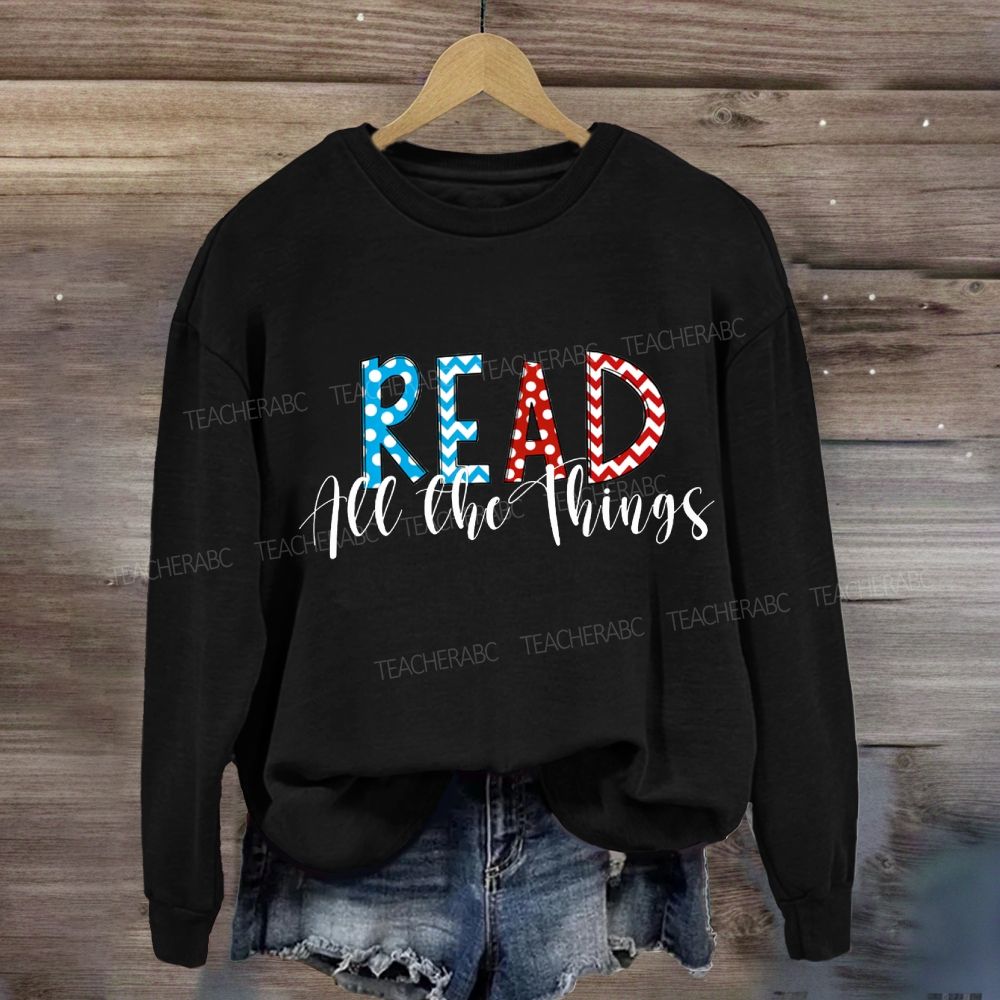 Read Across America Children's Books Sweatshirt