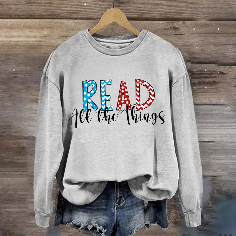 Read Across America Children's Books Sweatshirt