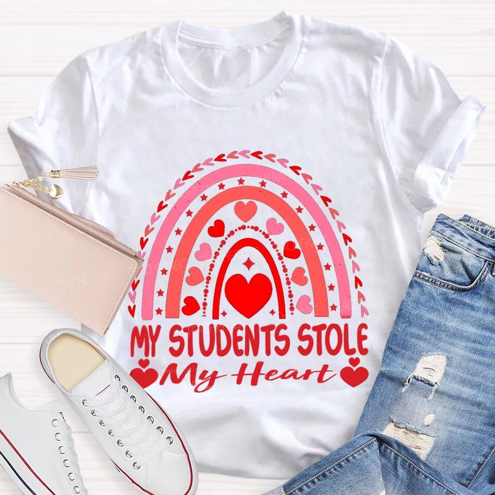 My Students Stole My Heart Teacher T-Shirt