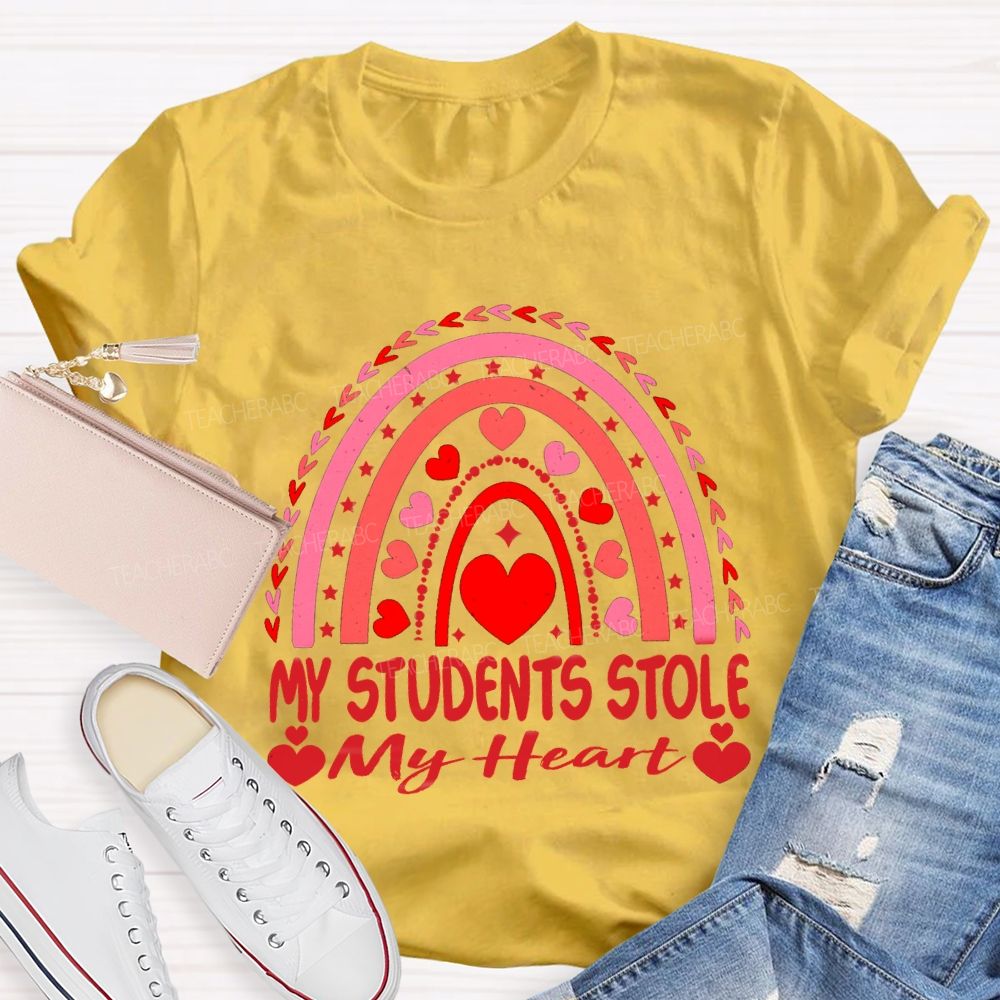 My Students Stole My Heart Teacher T-Shirt