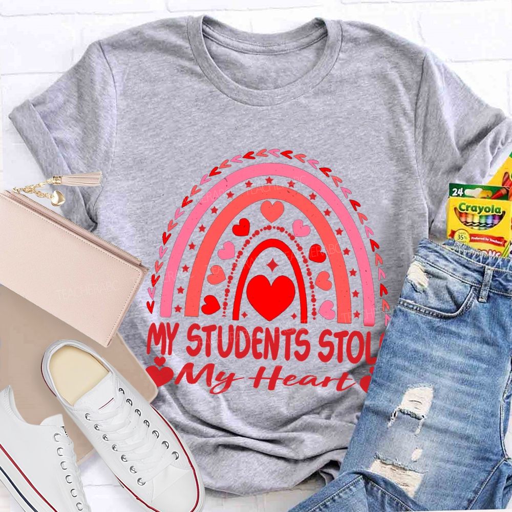 My Students Stole My Heart Teacher T-Shirt