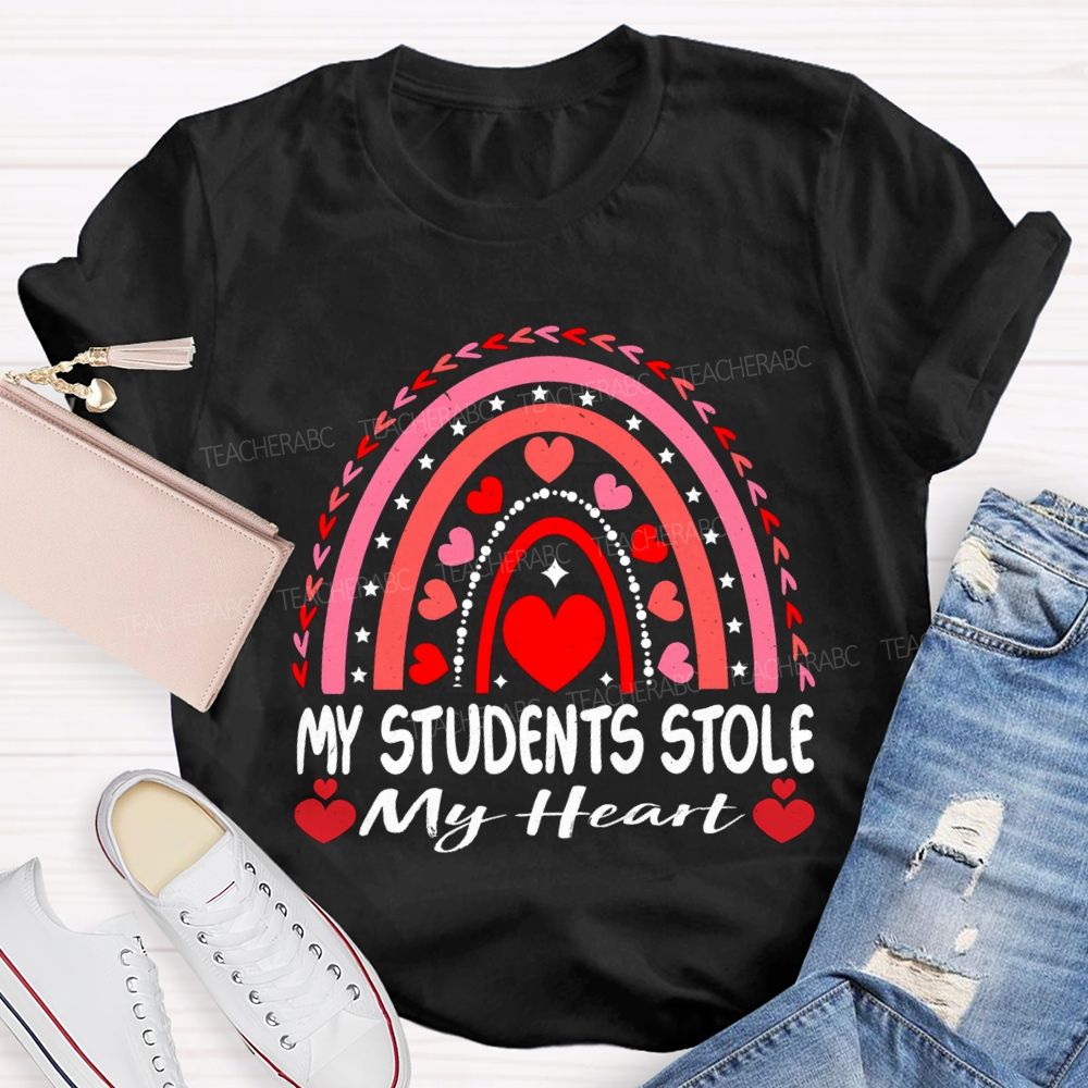 My Students Stole My Heart Teacher T-Shirt