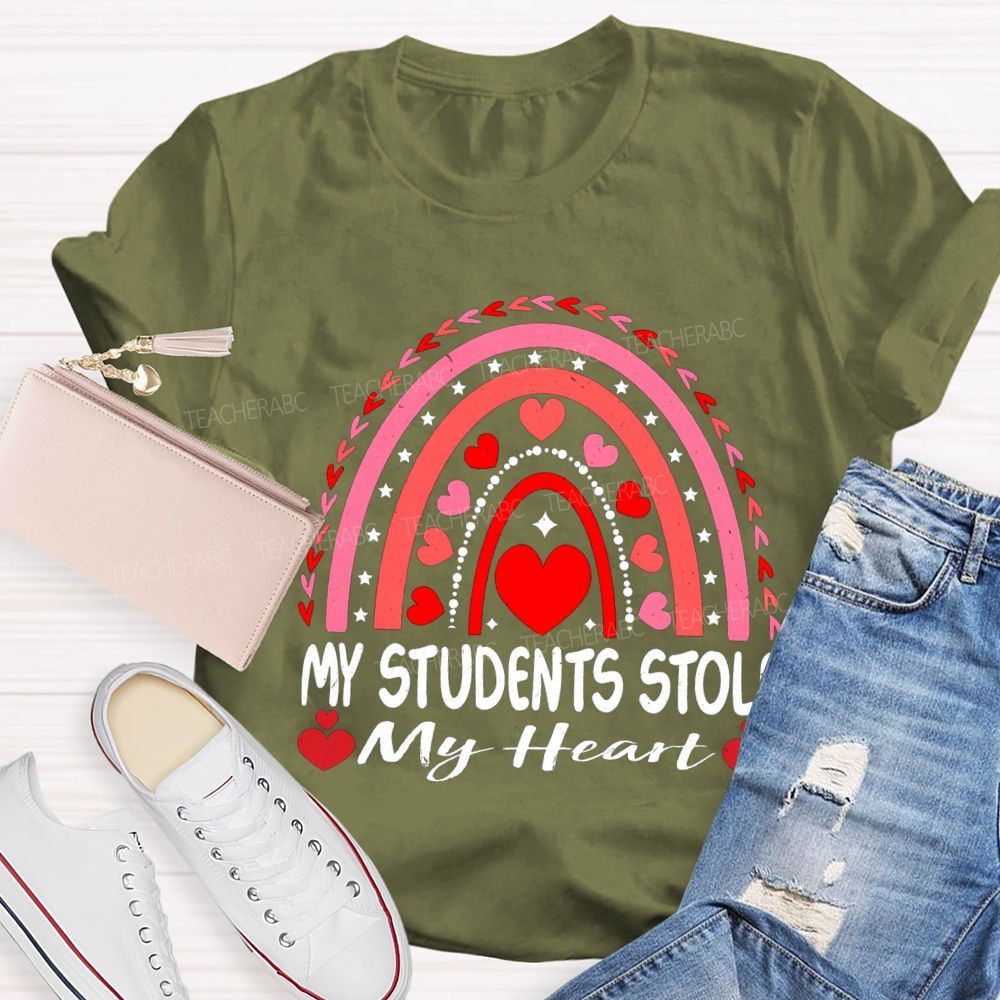 My Students Stole My Heart Teacher T-Shirt