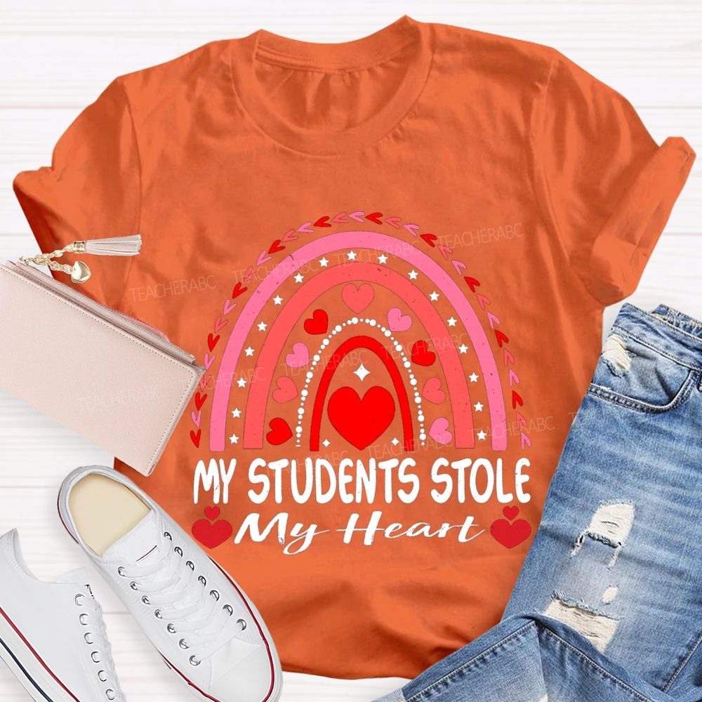 My Students Stole My Heart Teacher T-Shirt