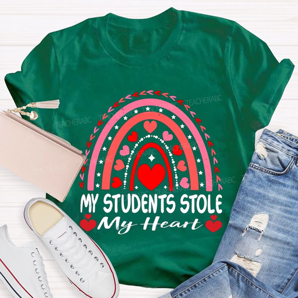 My Students Stole My Heart Teacher T-Shirt