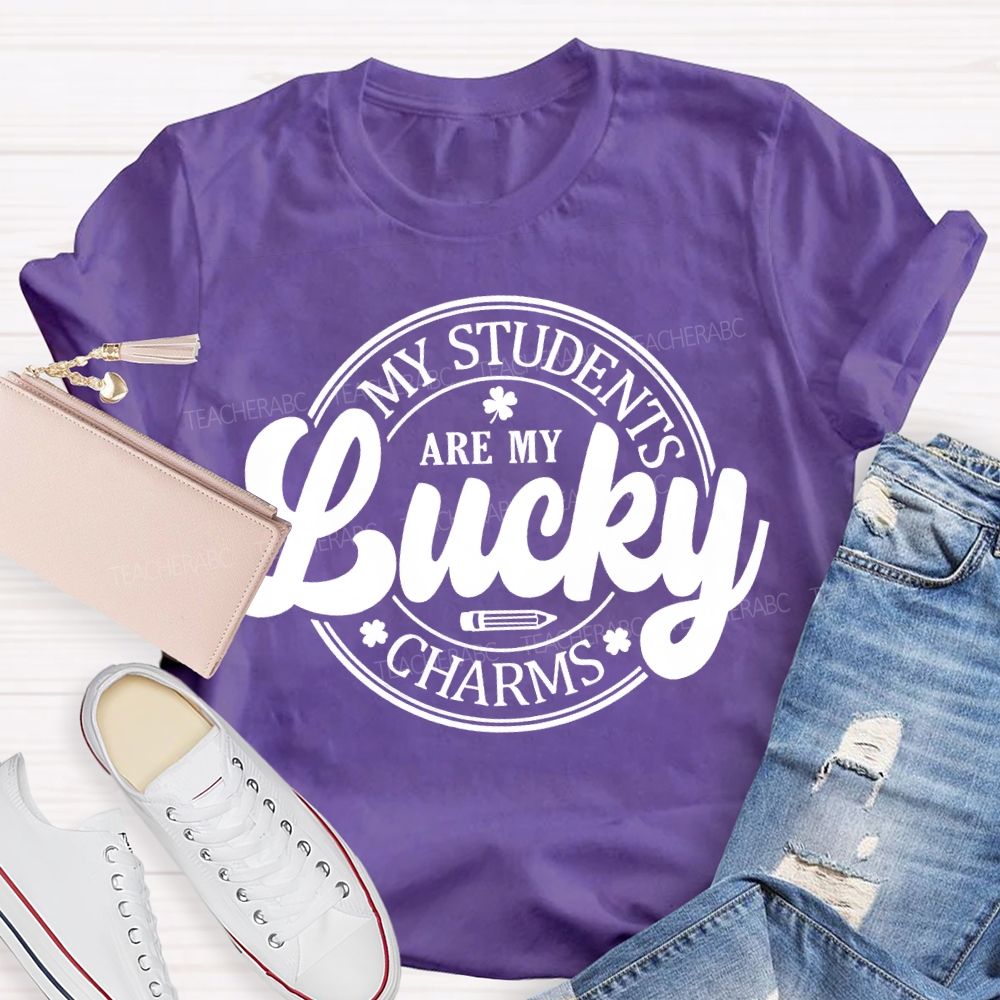 My Students Are My Lucky Charms Teacher T-shirt