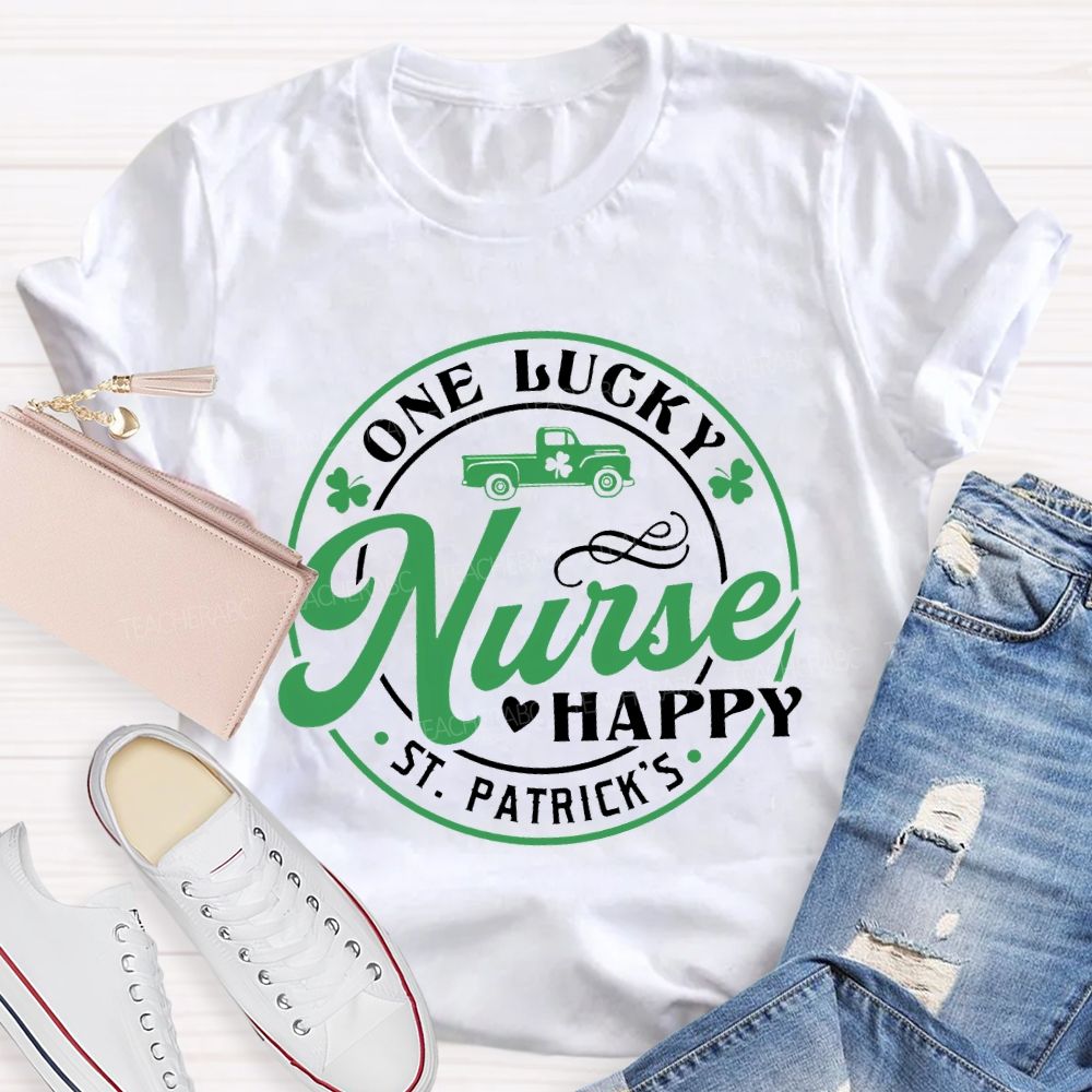 One Lucky Nurse Happy St.Patrick'S T-shirt