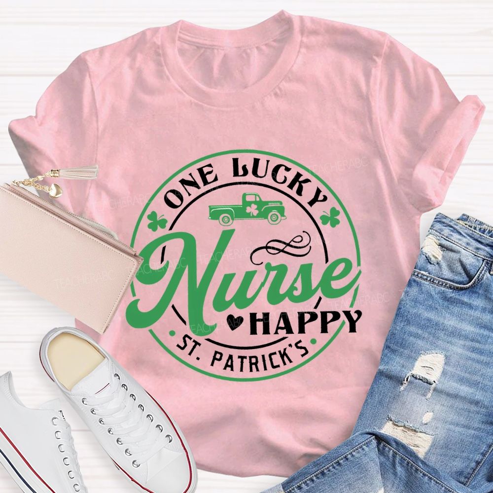 One Lucky Nurse Happy St.Patrick'S T-shirt