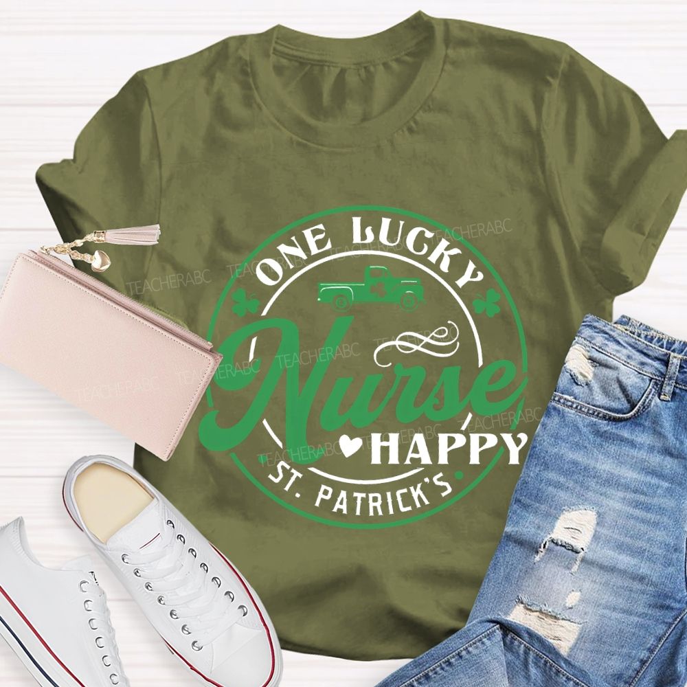 One Lucky Nurse Happy St.Patrick'S T-shirt