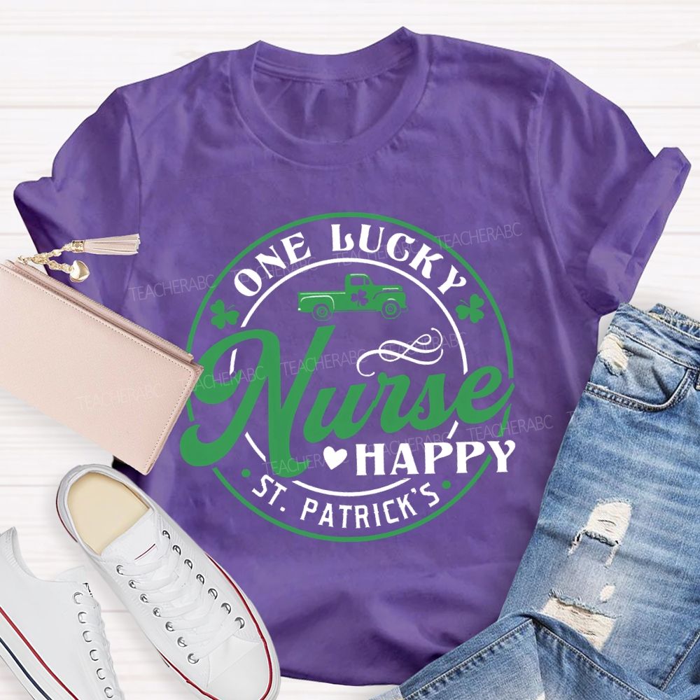 One Lucky Nurse Happy St.Patrick'S T-shirt