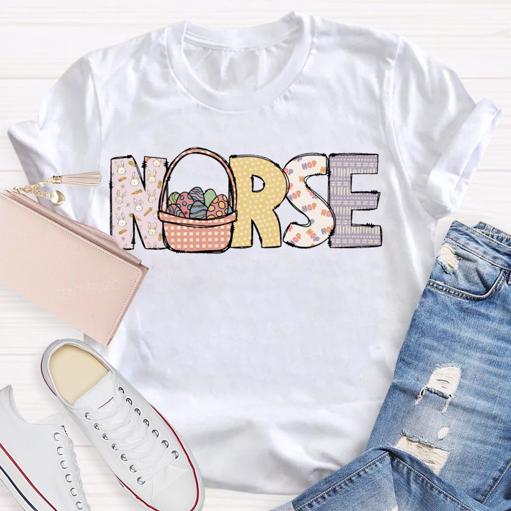 Easter Nurse Squad Bunny Nurse T-shirt