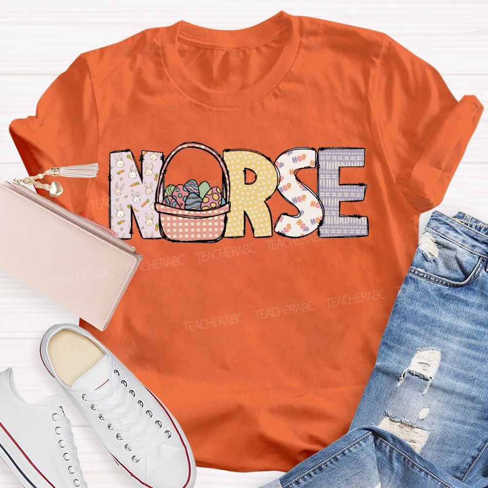 Easter Nurse Squad Bunny Nurse T-shirt