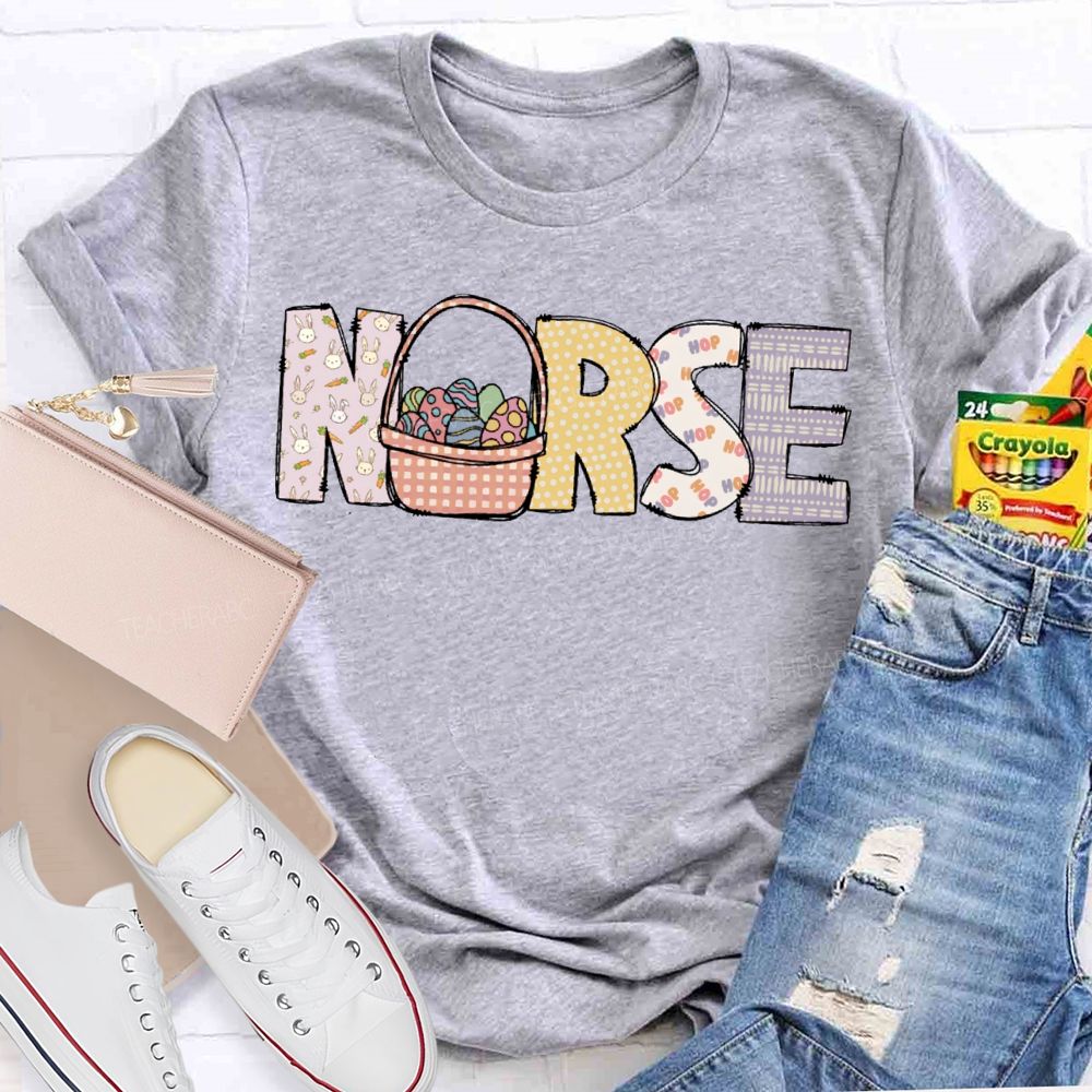 Easter Nurse Squad Bunny Nurse T-shirt