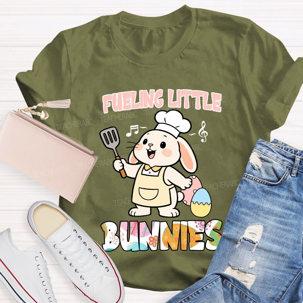 Fueling Little Bunnies Lunch Lady T-Shirt