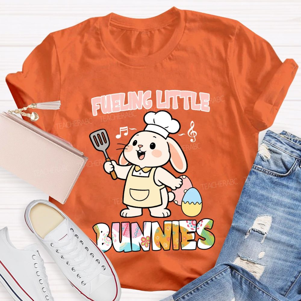 Fueling Little Bunnies Lunch Lady T-Shirt