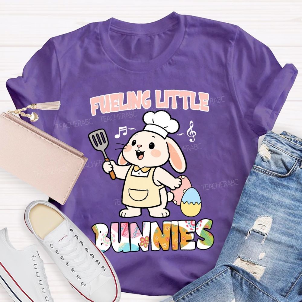 Fueling Little Bunnies Lunch Lady T-Shirt