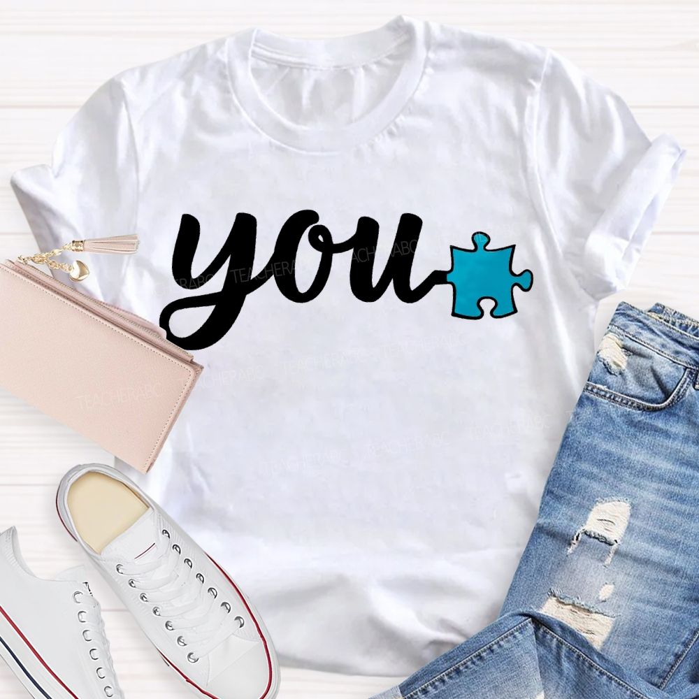 Special Education On Autism Awareness Teacher T-shirt