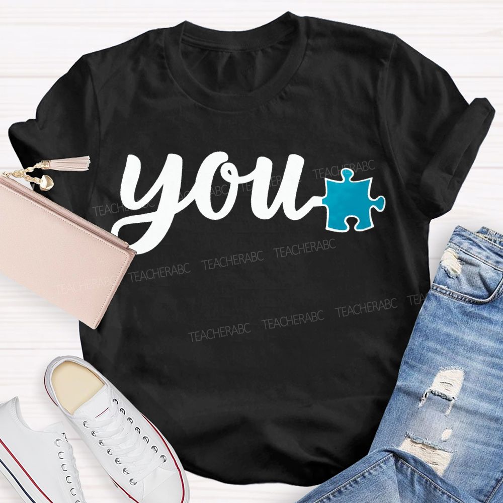 Special Education On Autism Awareness Teacher T-shirt