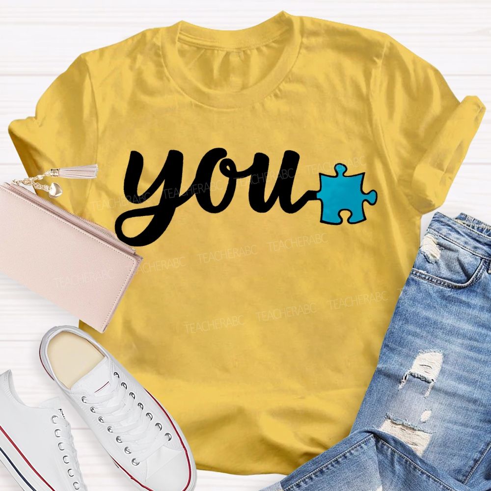 Special Education On Autism Awareness Teacher T-shirt