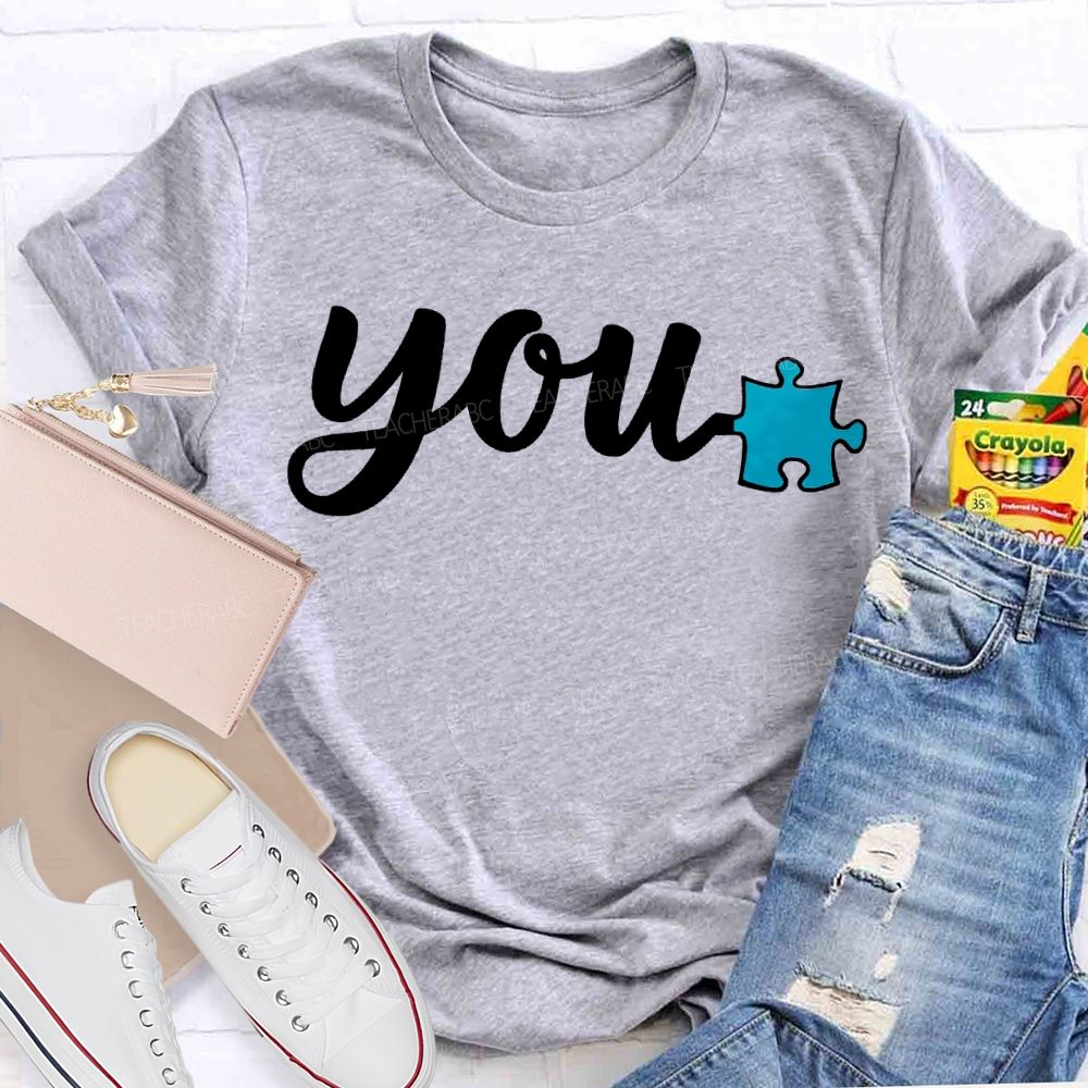 Special Education On Autism Awareness Teacher T-shirt