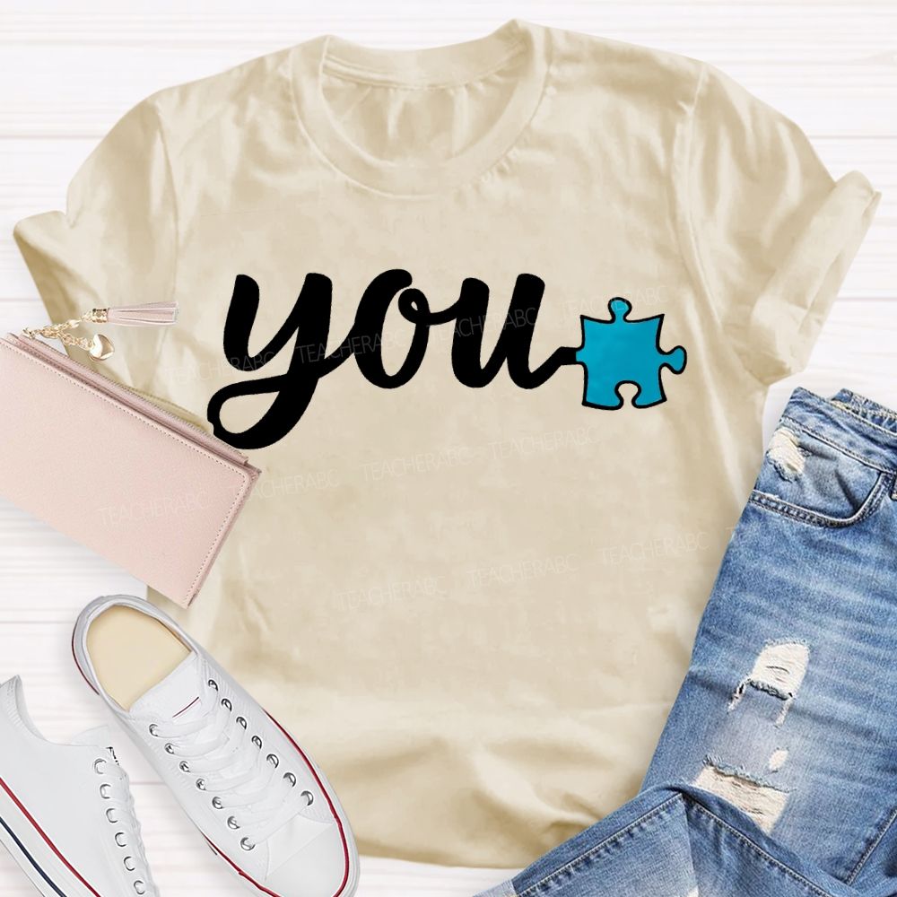 Special Education On Autism Awareness Teacher T-shirt
