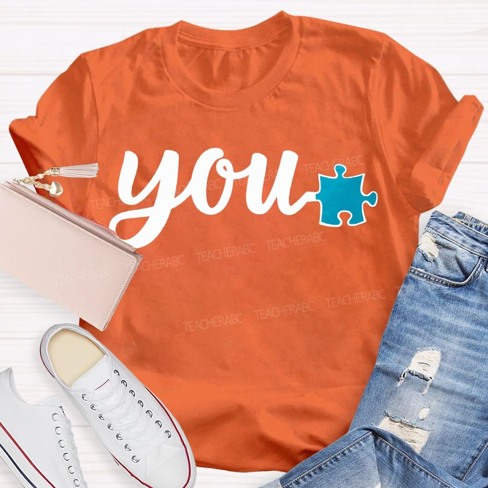 Special Education On Autism Awareness Teacher T-shirt