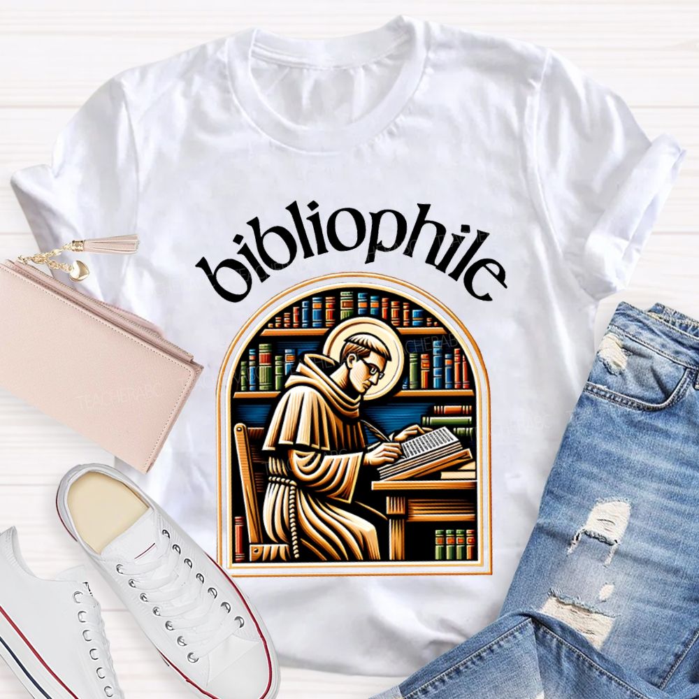 Bibliophile Book Lover Reading Bookish Teacher T-shirt
