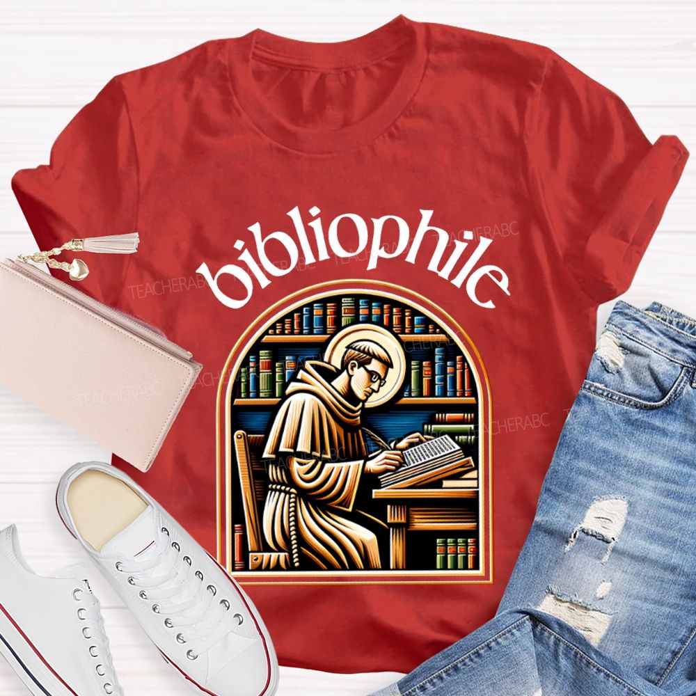 Bibliophile Book Lover Reading Bookish Teacher T-shirt