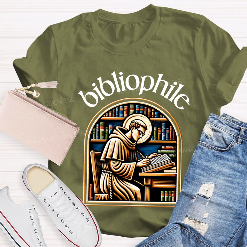 Bibliophile Book Lover Reading Bookish Teacher T-shirt