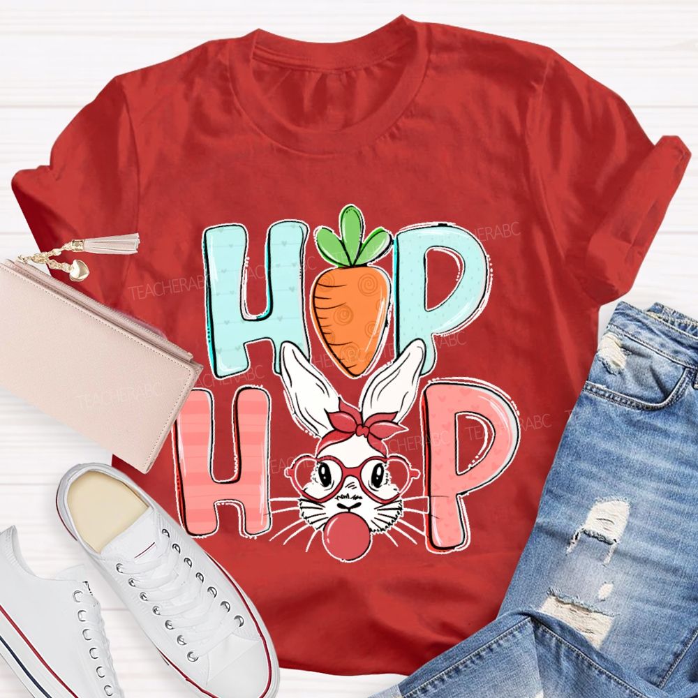 Hip Hop Rabbit Teacher T-shirt
