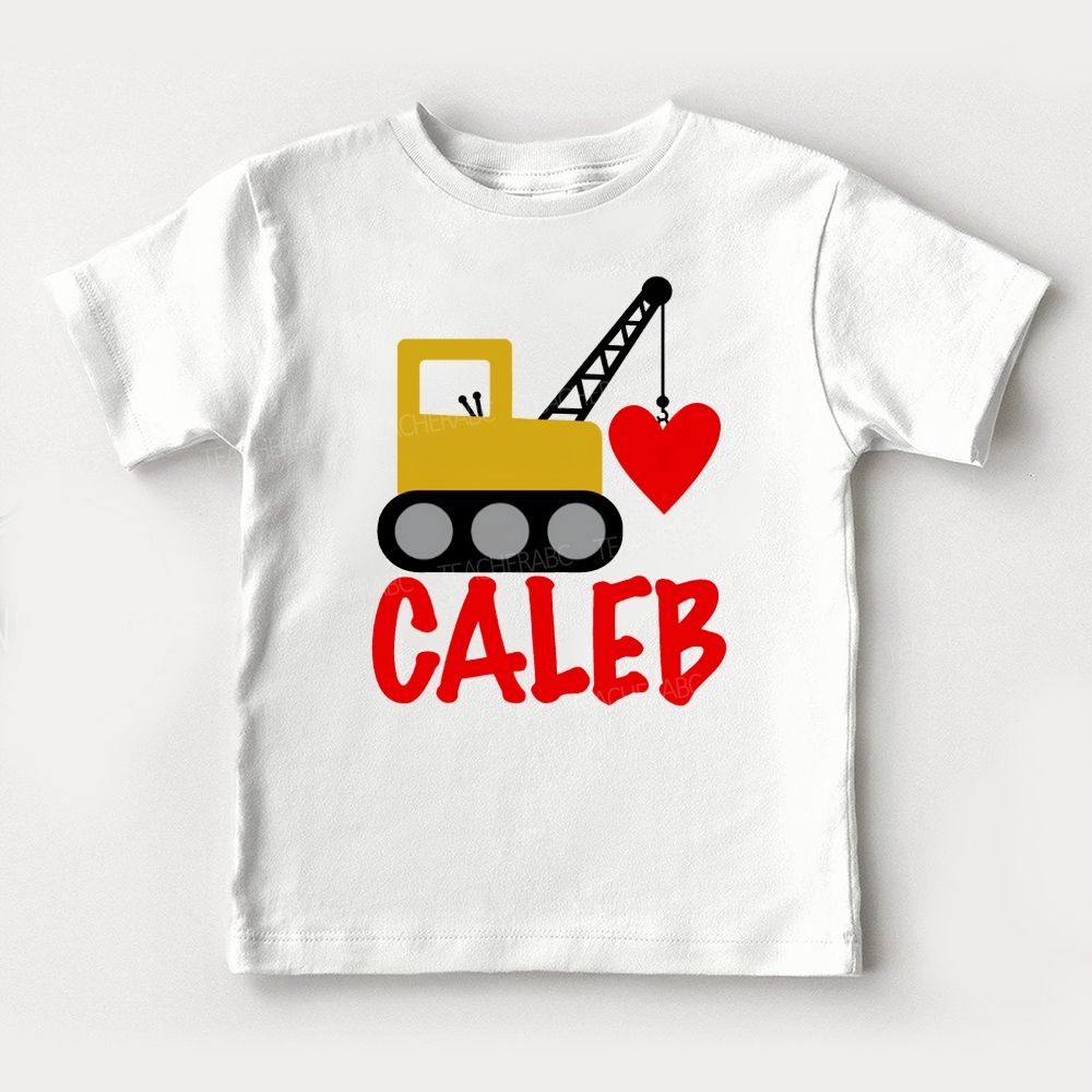 Personalized Name   Love Crane  Toddler T-shirts