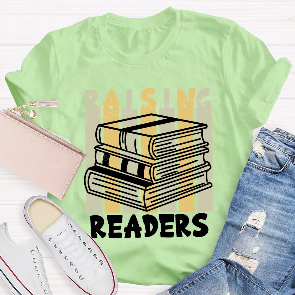 Raising Readers Teacher T-shirt