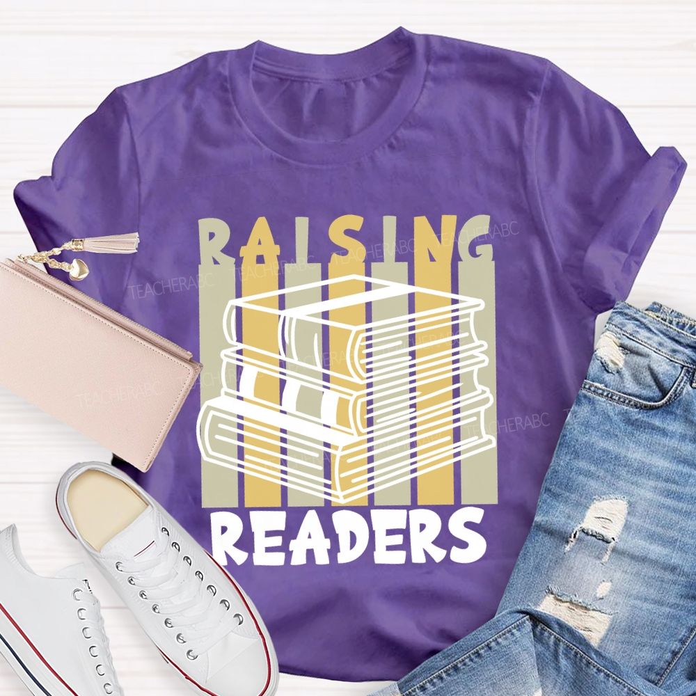 Raising Readers Teacher T-shirt