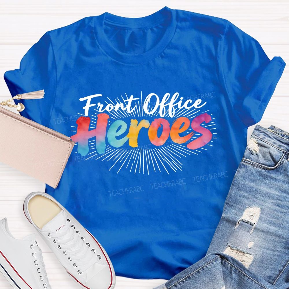 Front Office Heroes Teacher T-Shirt
