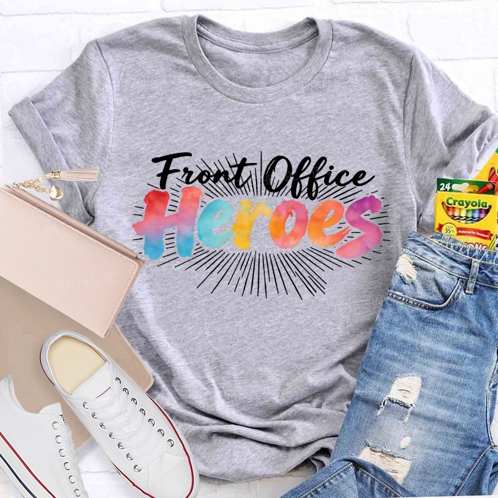 Front Office Heroes Teacher T-Shirt