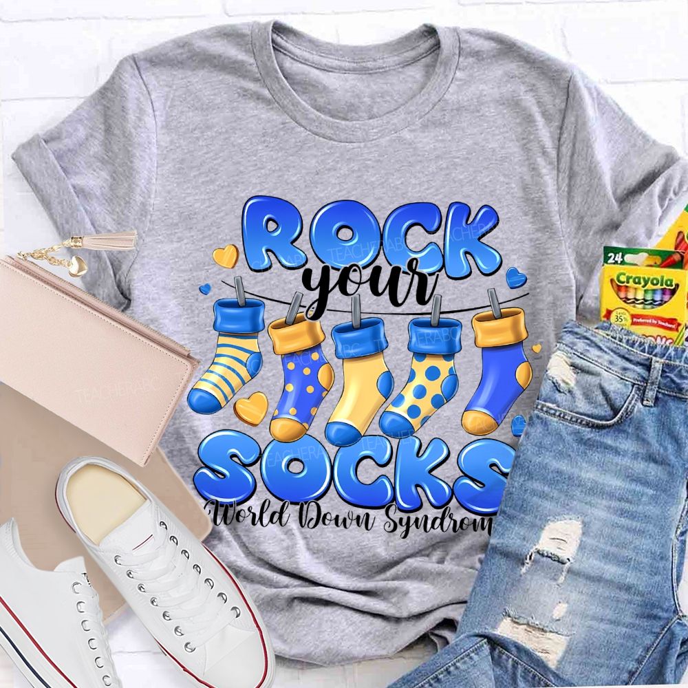 Rock Your Socks World Down Syndrome T-shirt